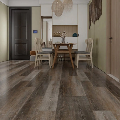 6.0 SPC luxury vinyl plank flooring installed