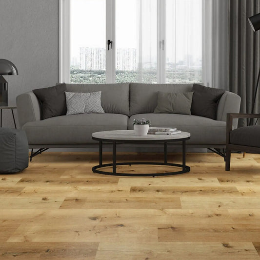 6.0 SPC luxury vinyl plank flooring installed