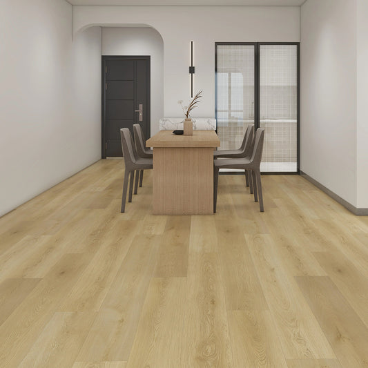 7.0 SPC luxury vinyl plank flooring installed